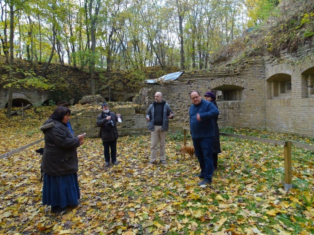 Aussenbereich des Fort Hahneberg